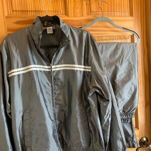 Jennifer Moore Charcoal Windbreaker Jacket